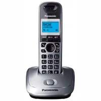 Телефон DECT Panasonic KX-TG2511RUM, серый металлик