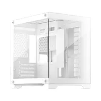 Корпус 1stPlayer MEGAVIEW MV5-T White MV5-TP-WH, без БП, mATX
