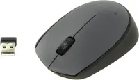 Мышь Logitech Wireless M170, USB, серый, 910-004642