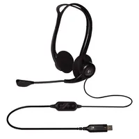 Гарнитура Logitech PC 960 Headset, USB, 981-000100