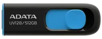 512Gb AData UV128 AUV128-512G-RBE, USB3.0, Black/Blue