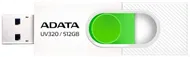512Gb AData UV320 AUV320-512G-RWHGN, USB3.2, White/Green