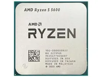 Процессор AMD Ryzen 5 5600, 3.5GHz, AM4, 6 cores, OEM