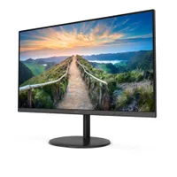 Монитор 23.8" AOC Q24V4EA, 2560x1440, IPS, 75Hz, Speakers (VGA, HDMI, DP)