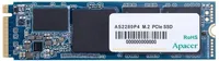 512Gb SSD Apacer AS2280P4 AP512GAS2280P4-1, (2100/1500), NVMe M.2