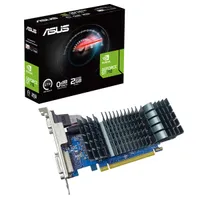 Видеокарта GeForce GT 710, 2Gb GDDR5 64bit, Asus GT710-SL-2GD5-BRK-EVO, радиатор, RTL