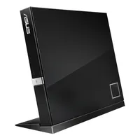 BDROM/DVDRW ASUS SBC-06D2X-U, внешний, slim, USB, черный