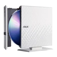 DVDRW Asus SDRW-08D2S-U LITE, slim, USB, белый, питание USB