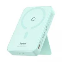 Внешний аккумулятор 5000мАч Baseus MagPro P10064101333-00, мятный