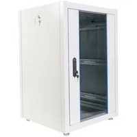 Шкаф коммутационный ЦМО (ШТК-Э-18.6.8-13АА) напольный 18U 600x800мм пер.дв.стекл металл 2 бок.пан. направл.под закл.гайки 540кг серый 715мм 50кг 180град. 920мм IP20 сталь ШТК-Э-18.6.8-13АА