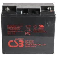 12V / 17Ah, аккумулятор для UPS, CSB GP12170