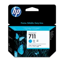 Картридж HP 711, голубой (тройная упаковка CZ130A) CZ134A