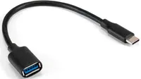 Кабель адаптер USB (M) - USB (F), Exegate EX-A-OTG-CMAF3 EX294778RUS, 0.2 м