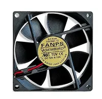 Вентилятор 8x8см Gembird FANPS