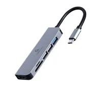 Док-станция Gembird/CablExpert A-CM-COMBO6-02, USB-C