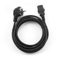 Кабель компьютер - сеть 220V, 10м, Gembird/Cablexpert PC-186-VDE-10M
