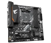 Материнская плата Gigabyte B550M AORUS ELITE, AM4, (DVI, HDMI), 4xDDR IV, mATX