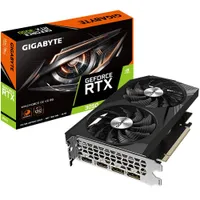 Видеокарта GeForce RTX 3050, 8Gb GDDR6 128bit, Gigabyte GV-N3050WF2OCV2-8GD, RTL
