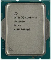 Процессор Intel Core i5-12400, 2.5GHz, LGA1700, 6 cores, SVGA, OEM