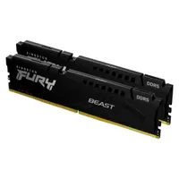 Оперативная память 128Gb Kingston FURY Beast Black KF556C36BBEK2-128, DDR V, PC-44800, 5600MHz, kit 2x64Gb