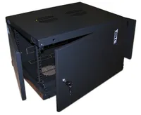 Шкаф коммутационный Lanmaster Next TWT-CBWNM-6U-6X6-BK 6U 550х600мм