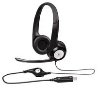 Гарнитура Logitech H390, USB, черный, 981-000803/485