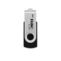 4Gb Mirex SWIVEL BLACK 13600-FMURUS04, USB2.0