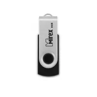 8Gb Mirex SWIVEL BLACK 13600-FMURUS08, USB2.0