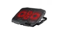 Охлаждение для ноутбука 17.3" Miru CP1701 Fouredness, черный, Red LED