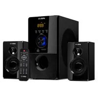 Акустика Sven MS-2050, дерево, 55Вт, ПДУ, FM, черный
