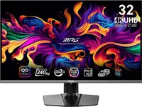 Монитор 31.5" MSI MPG 321URX, 3840x2160, QD-OLED, 240Hz (2xHDMI, DP, USB Type-C) (9S6-3DD29A-009/055)