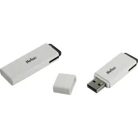 8Gb Netac U185 NT03U185N-008G-20WH, USB2.0, White