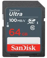 Карта памяти 64Gb SanDisk Ultra SDSDUNR-064G-GN3IN, SD, SDXC Class 10, UHS-I