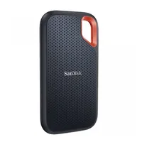 Внешний SSD 2Tb SanDisk Extreme Portable V2 SDSSDE61-2T00-G25, USB Type-C, черный/оранжевый
