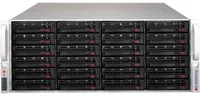 Серверный корпус SuperMicro CSE-846BE1C-R1K23B, 2x1200Вт, 26x2.5"/24x3.5", E-ATX