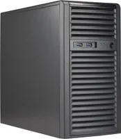 Серверный корпус SuperMicro CSE-731I-404B, 400Вт, 4x3.5"/2x5.25", mATX