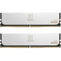 Оперативная память 128Gb Team T-Create Expert White CTCWD5128G6400HC42CDC01, DDR V, PC-51200, 6400MHz, kit 2x64Gb