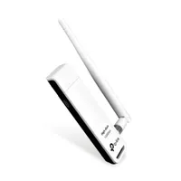 Сетевая карта Wi-Fi, TP-Link TL-WN722N, 2.4GHz 150Mbit, 4dBi, USB