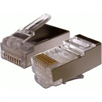 Коннектор RJ-45, кат. 5E, TWT-PL45/S-8P8C-6A, 100шт