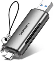 Картридер Ugreen CM185 50706, Space Grey