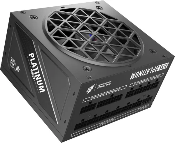 Блок питания 1000Вт, 1stPlayer NGDP Platinum black HA-1000BA3-BK, 80 Plus Platinum, APFC, ATX