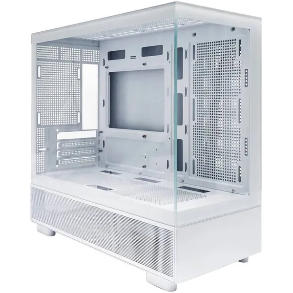 Корпус 1stPlayer MIKU Mi5 White Mi5-WH, без БП, mATX