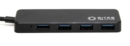 Разветвитель USB3.0 5bites HB34-310BK, черный