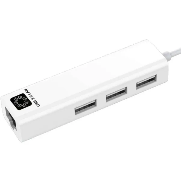 Сетевая карта 5bites UA2-45-06WH, белый, 100Mbps, USB2.0