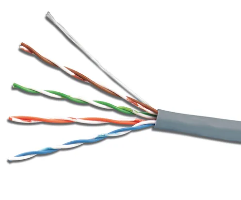 UTP кабель бухта 100м cat.5e 5bites US5505-100A, серый
