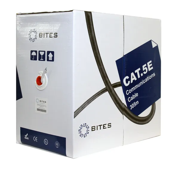UTP кабель бухта 305м cat.5e 5bites US5505-305A, cерый