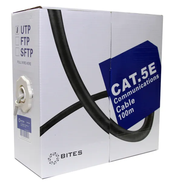 UTP кабель бухта 100м cat.5e 5bites UT5725-100A, серый