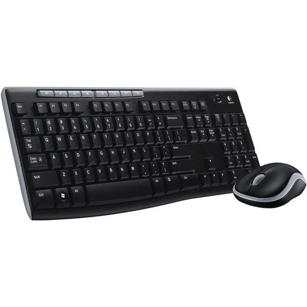 Набор Logitech Wireless Desktop MK270, USB, черный, 920-004518