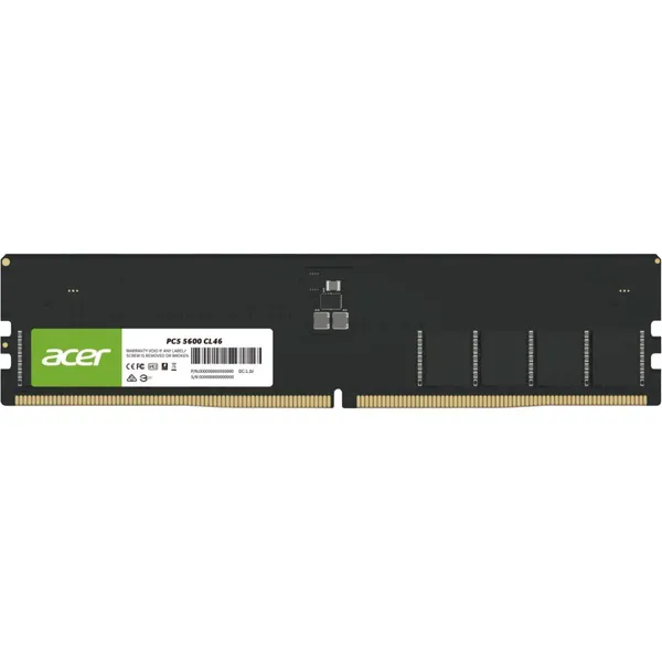 Оперативная память 32Gb Acer UD200 BL.9BWWA.427, DDR V, PC-44800, 5600MHz