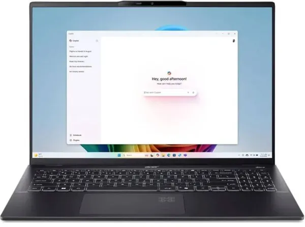 Ноутбук Acer Swift 16 AI SF16-51-7006, 16" IPS, Core Ultra 7 256V/ 16Gb/ 1TbSSD/ W11/ Black (NX.J3ZEL.003)
